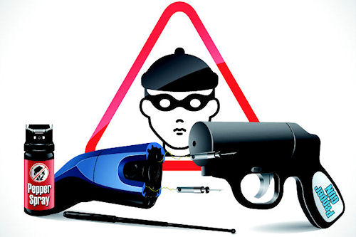 Pepper Spray & Tasers